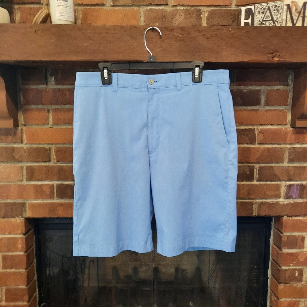 PGA Tour Men's Blue Golf Shorts